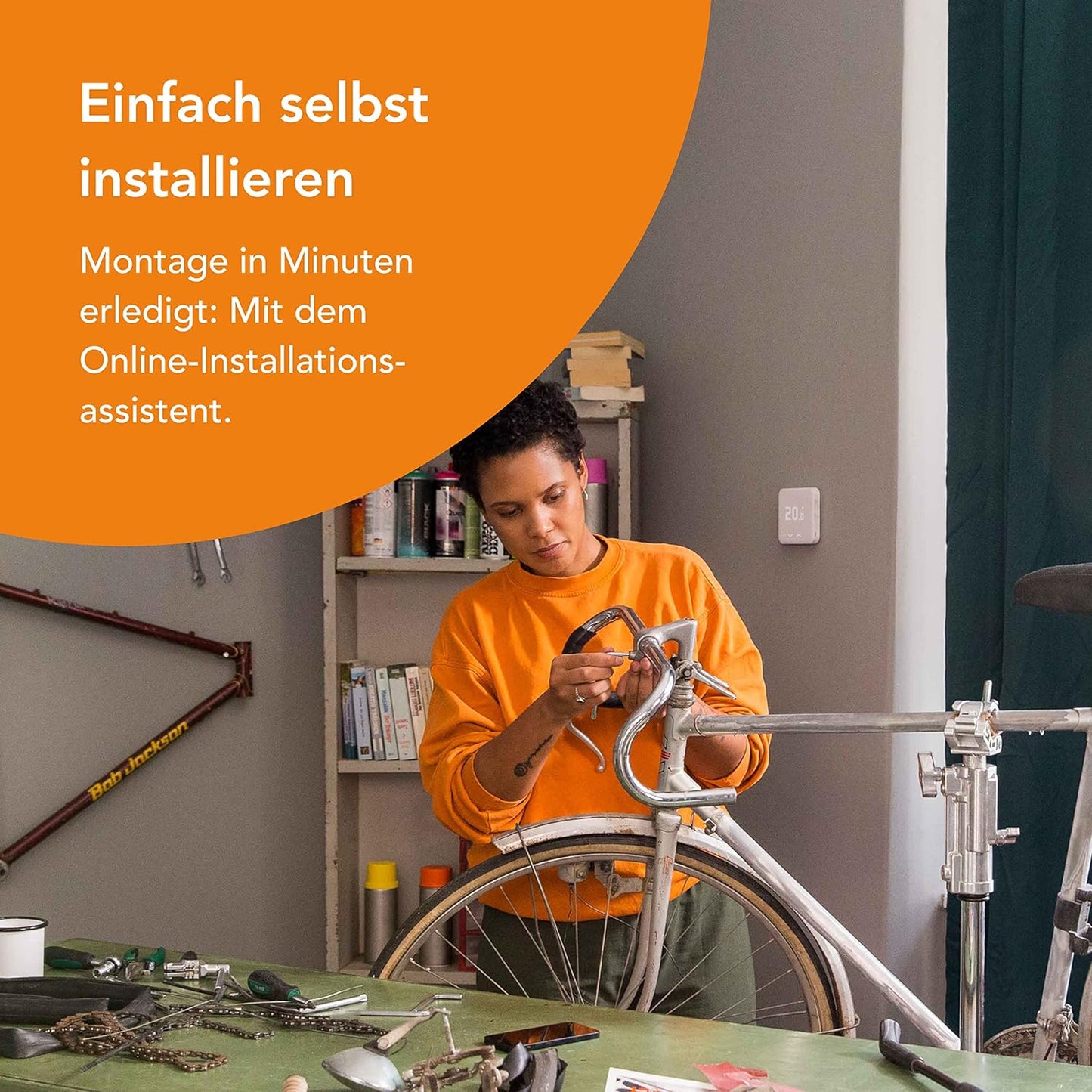 Smartes Heizkörperthermostat Set, V3+ Zusatz: 3x Heizkörper-Thermostat