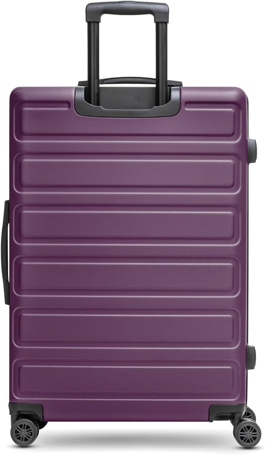 Essentials 08 3-SET 4 Rollen Kofferset 3-teilig, Purple Kofferset S/M/L (3-teilig)
