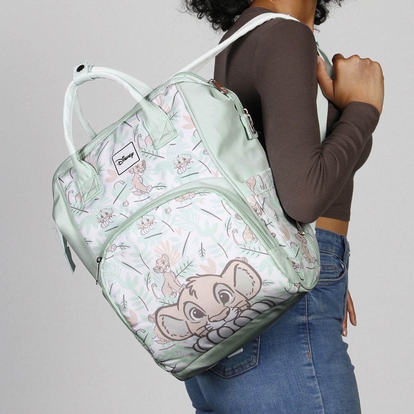Mutterschafts-Rucksack für unterwegs, Türkis