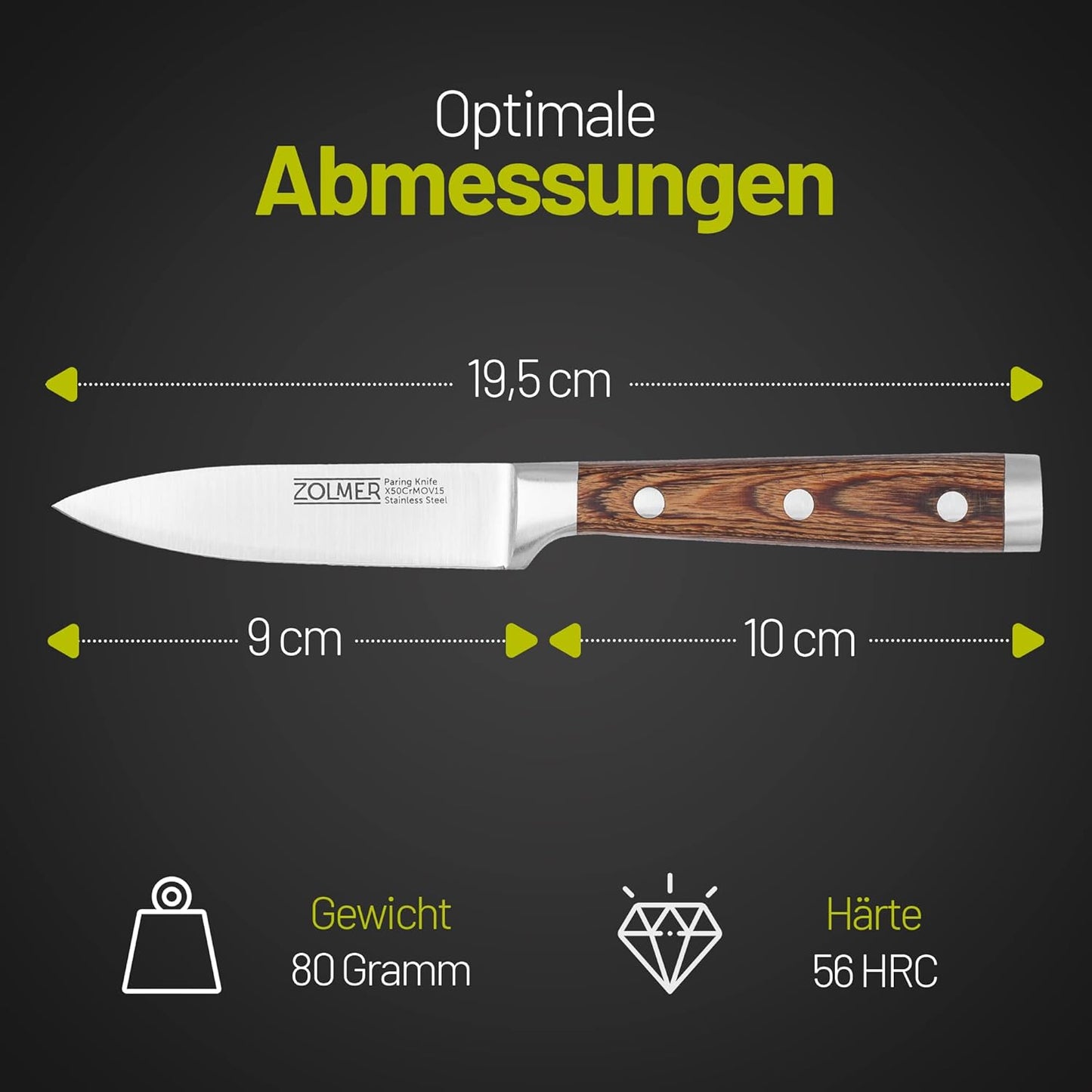 Gemüsemesser, Gemüsemesser