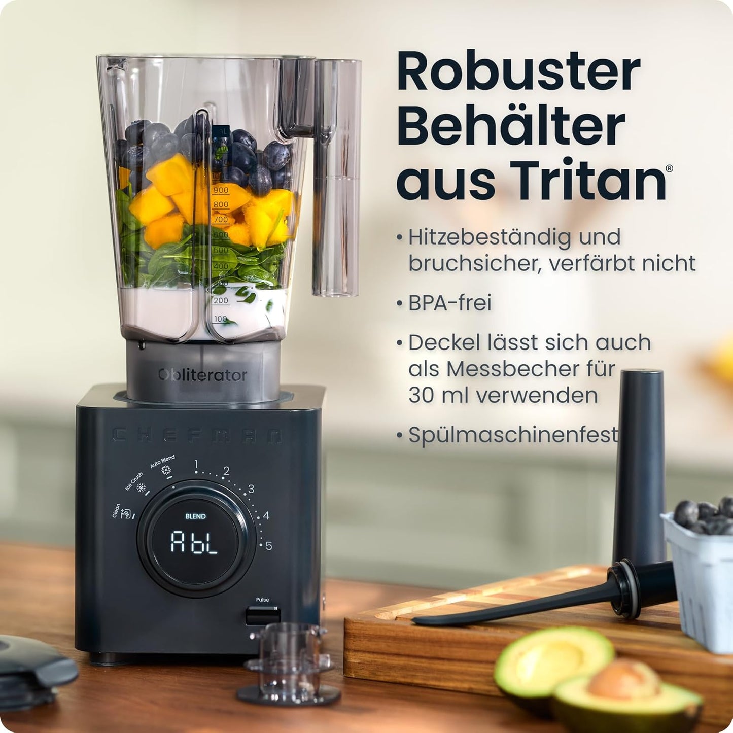 Standmixer Obliterator, Midnight