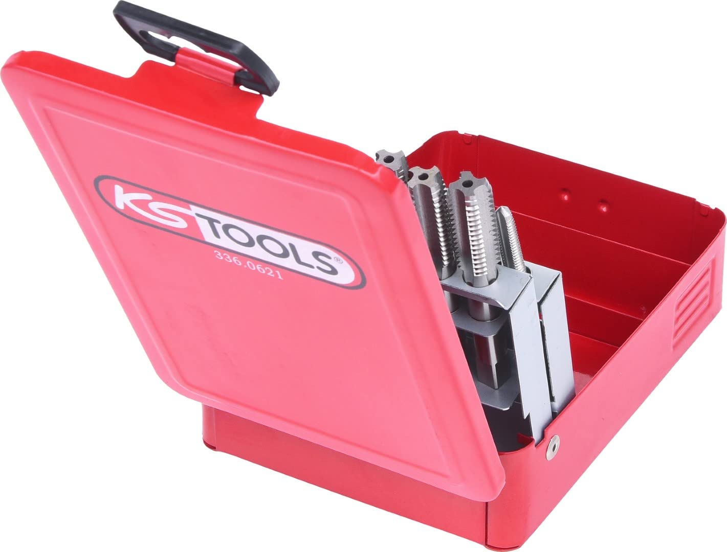 21-teiliges 336.0621 HSS Handgewindebohrer-Satz M3-M12
