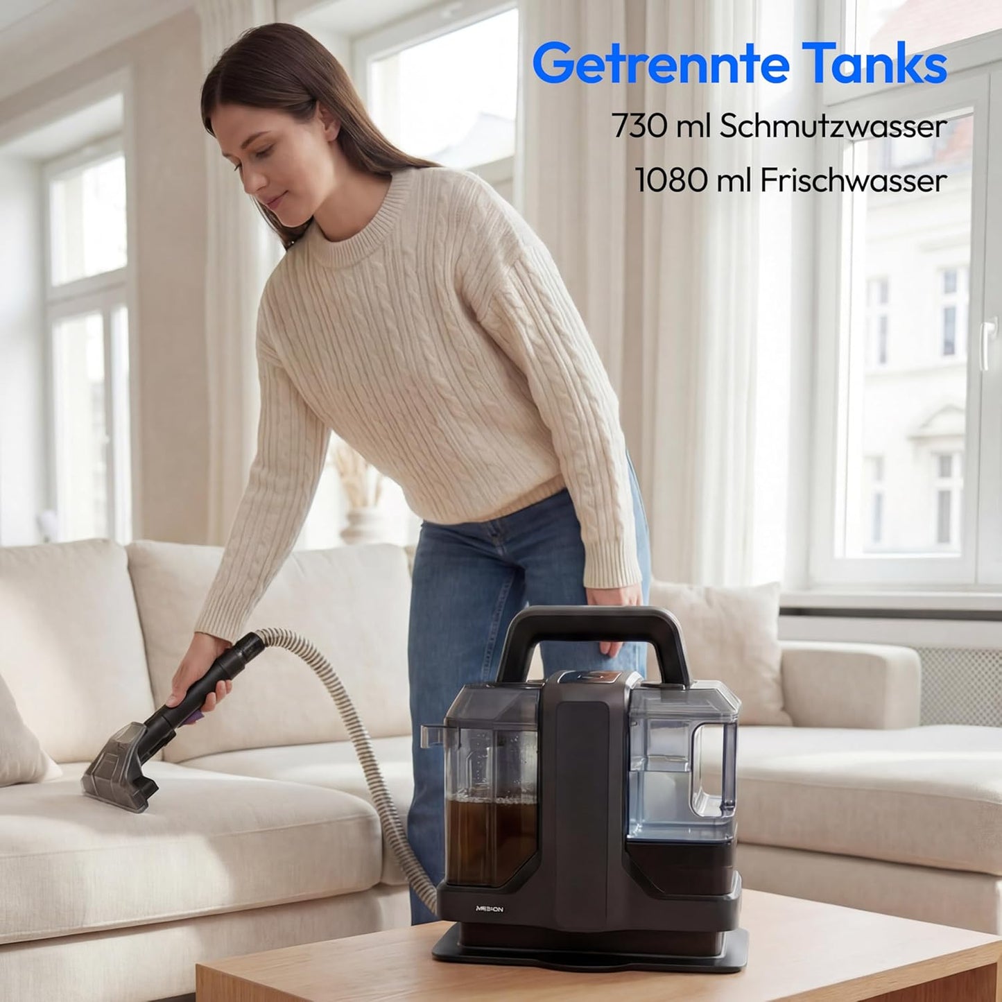 Polsterreiniger MD100122 für Teppiche & Autositze