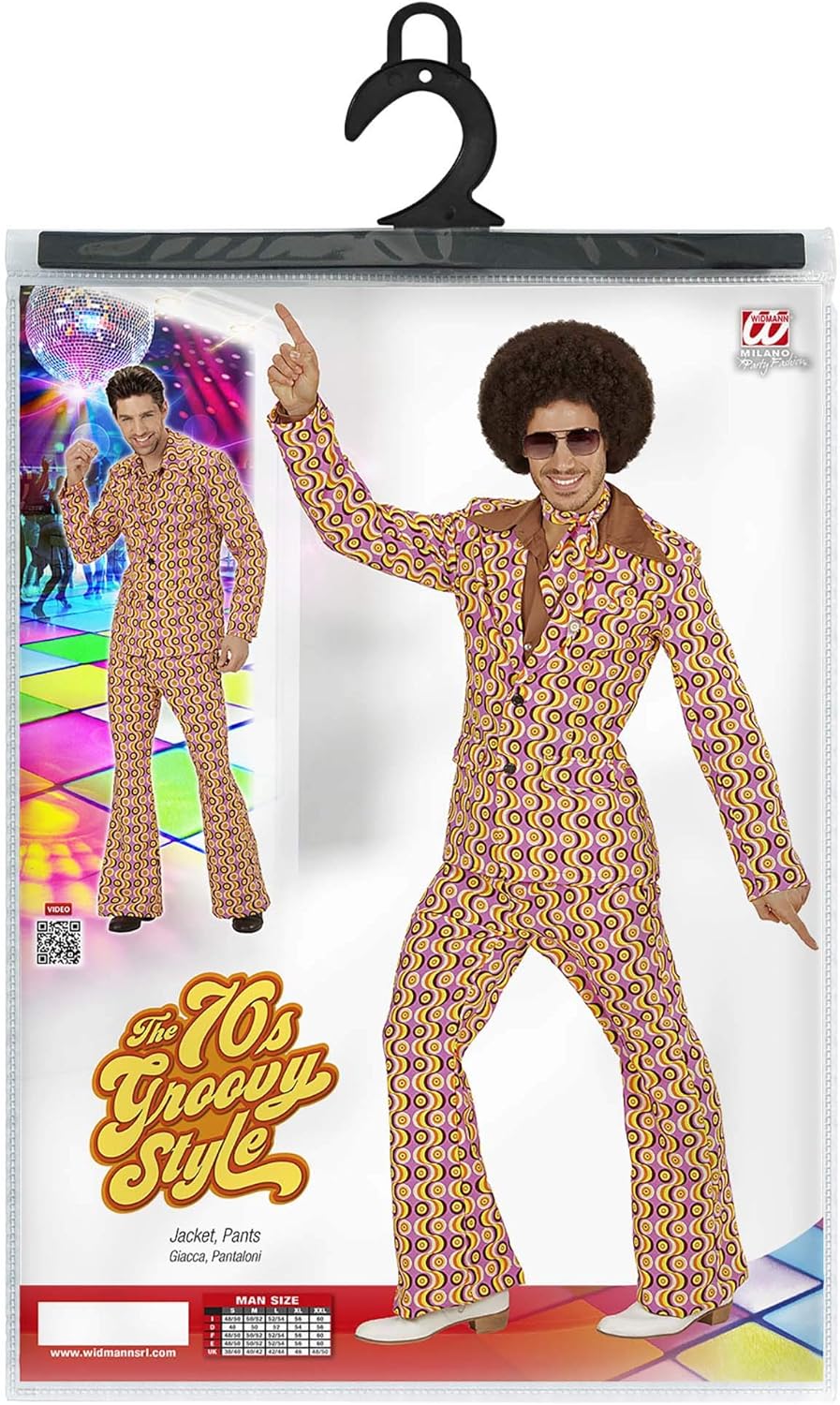 70er Jahre Anzug Groovy Style, Discs S