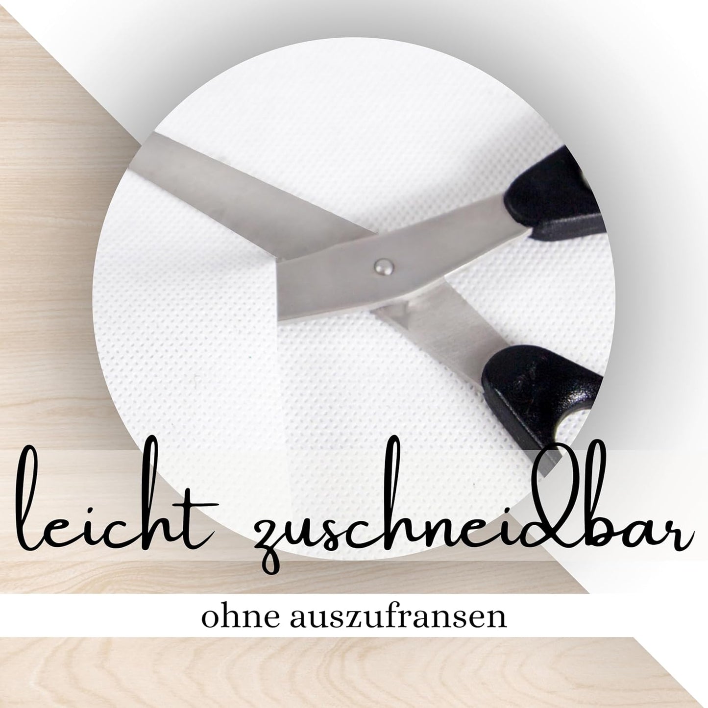 Zuschneidbare Tischdeckenrolle Light, Weiß