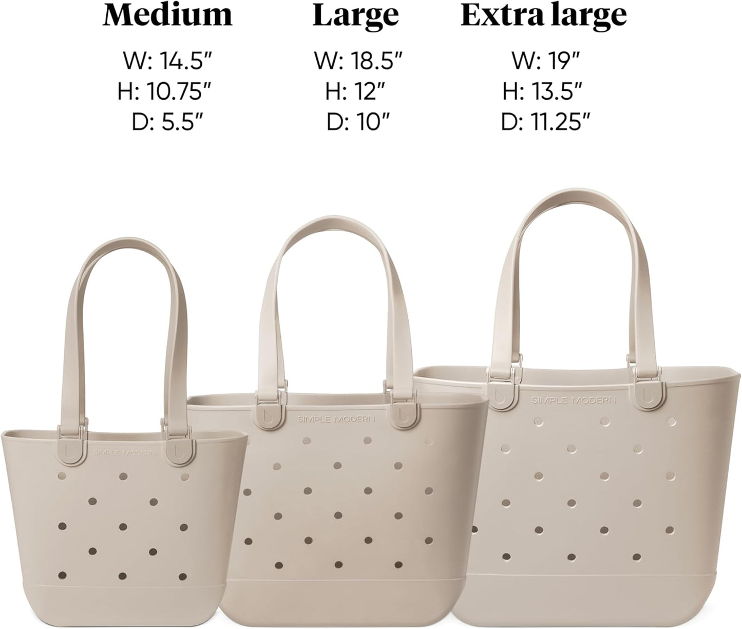Grosse Strandtasche mit Reissverschlussfach, L Forest