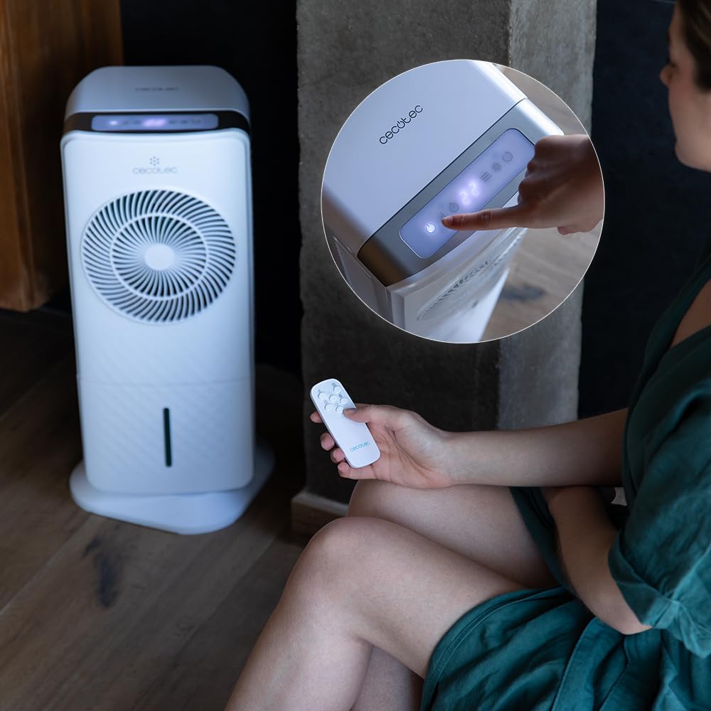 Verdunstungskühler EnergySilence 3500 Cool Compact, 3,5 L Fernbedienung