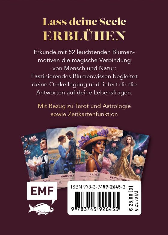 Orakel-Kartenset: Blütenorakel, Taschenbuch