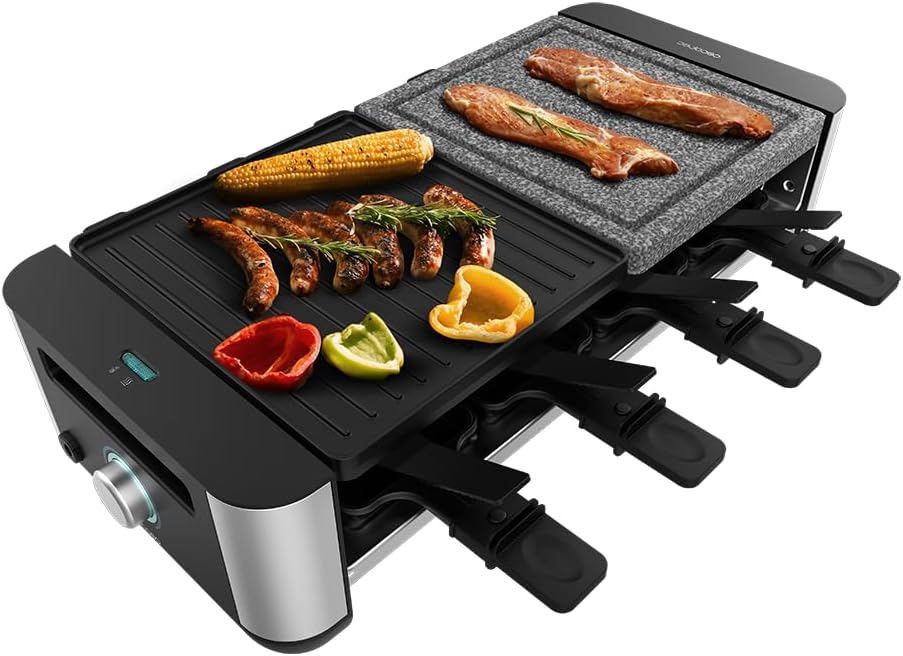 Raclette Cheese & Grill 16000, Mixgrill|1400 W | Inox