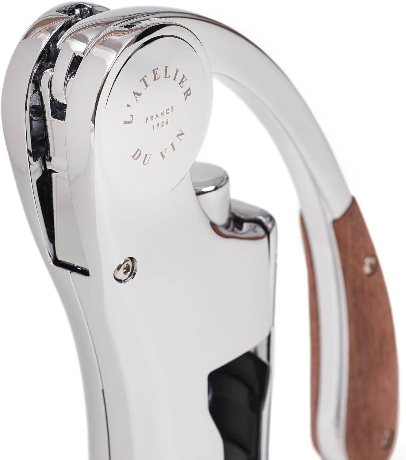 Hebelkorkenzieher Oeno Motion Wood, Oeno Motion Holz & Chrom