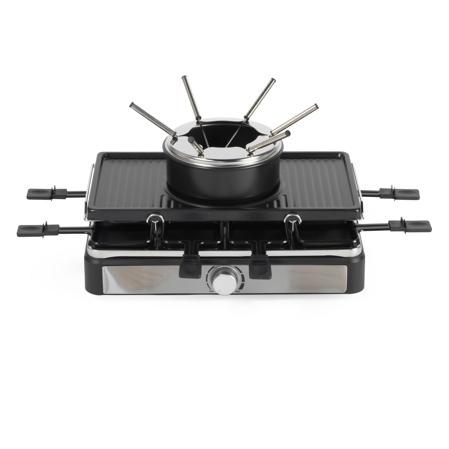 Raclette Grill und Fondue Set