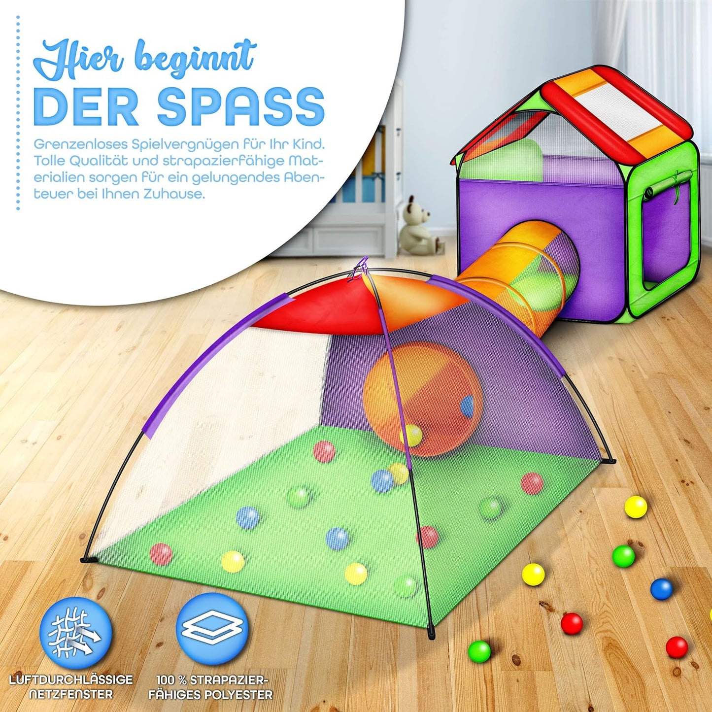 Kinderspielzelt, Typ 2