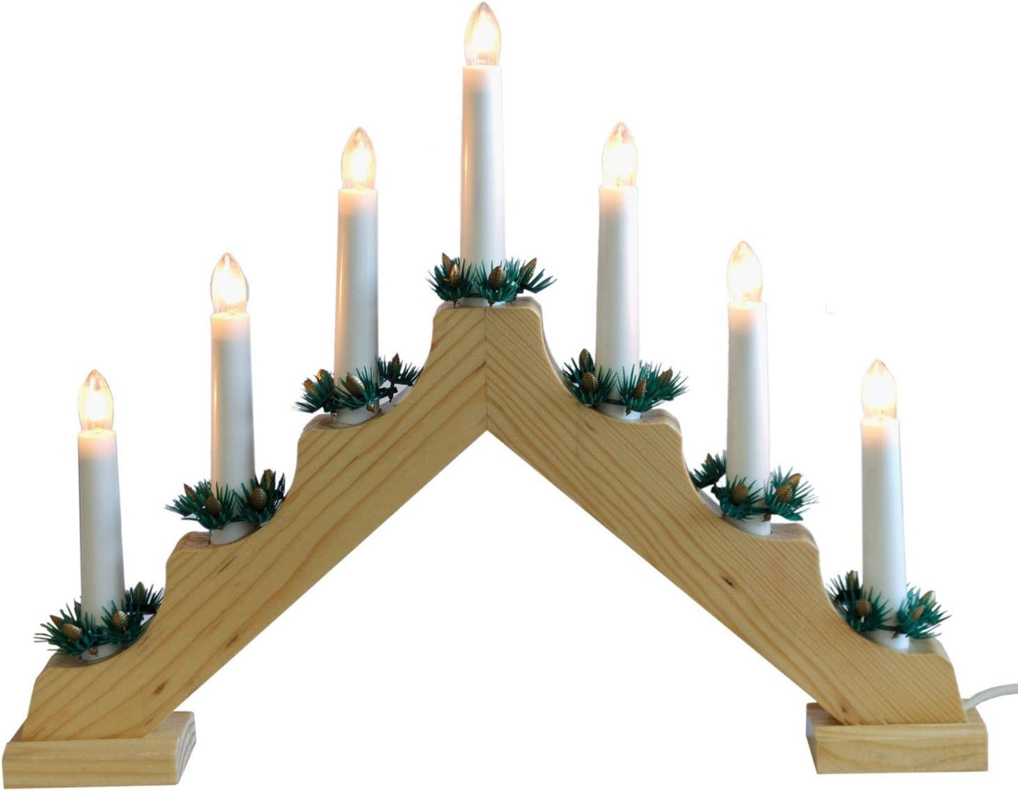 Lichterbogen Schwibbogen mit 7 Lichtern