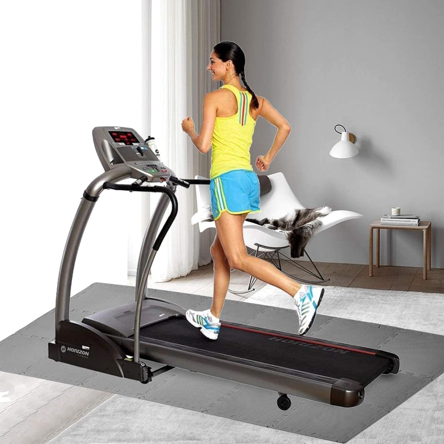 18er-Set Schutzmatten für Fitness