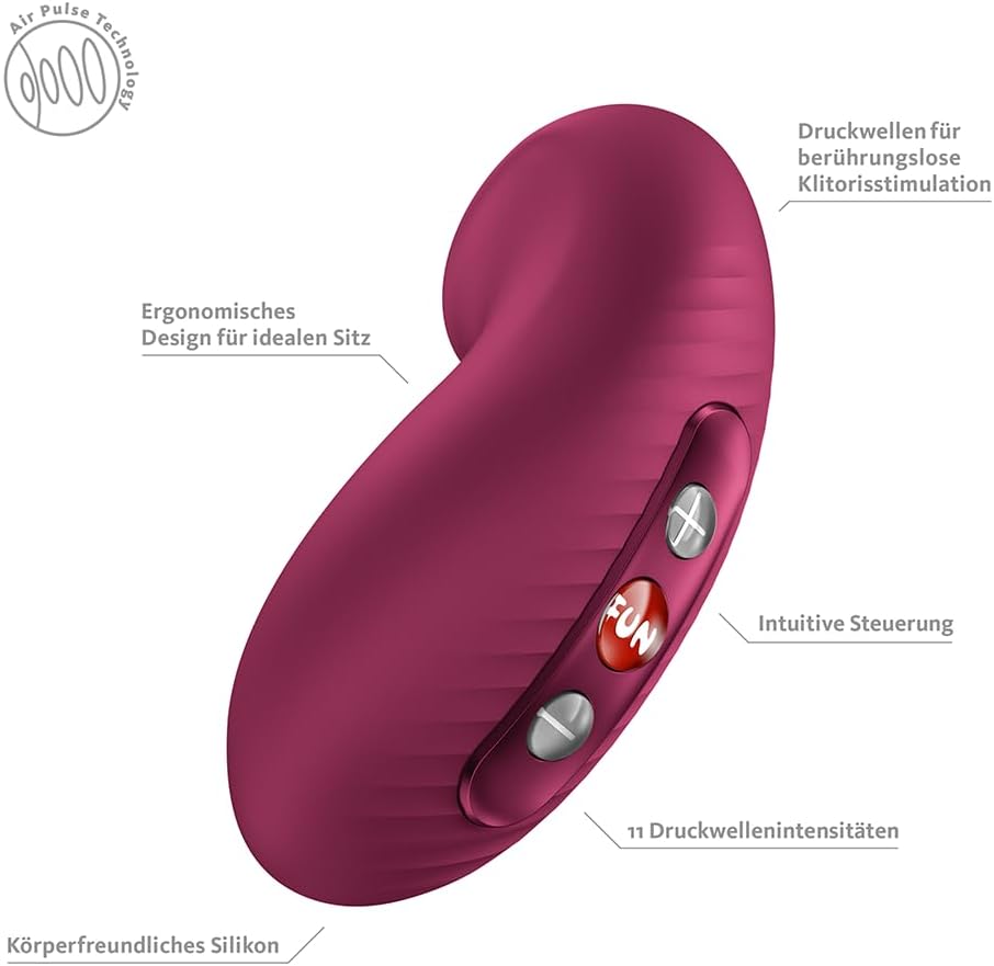 Desire Druckwellenvibrator mit 11 Druckwellenprogrammen
