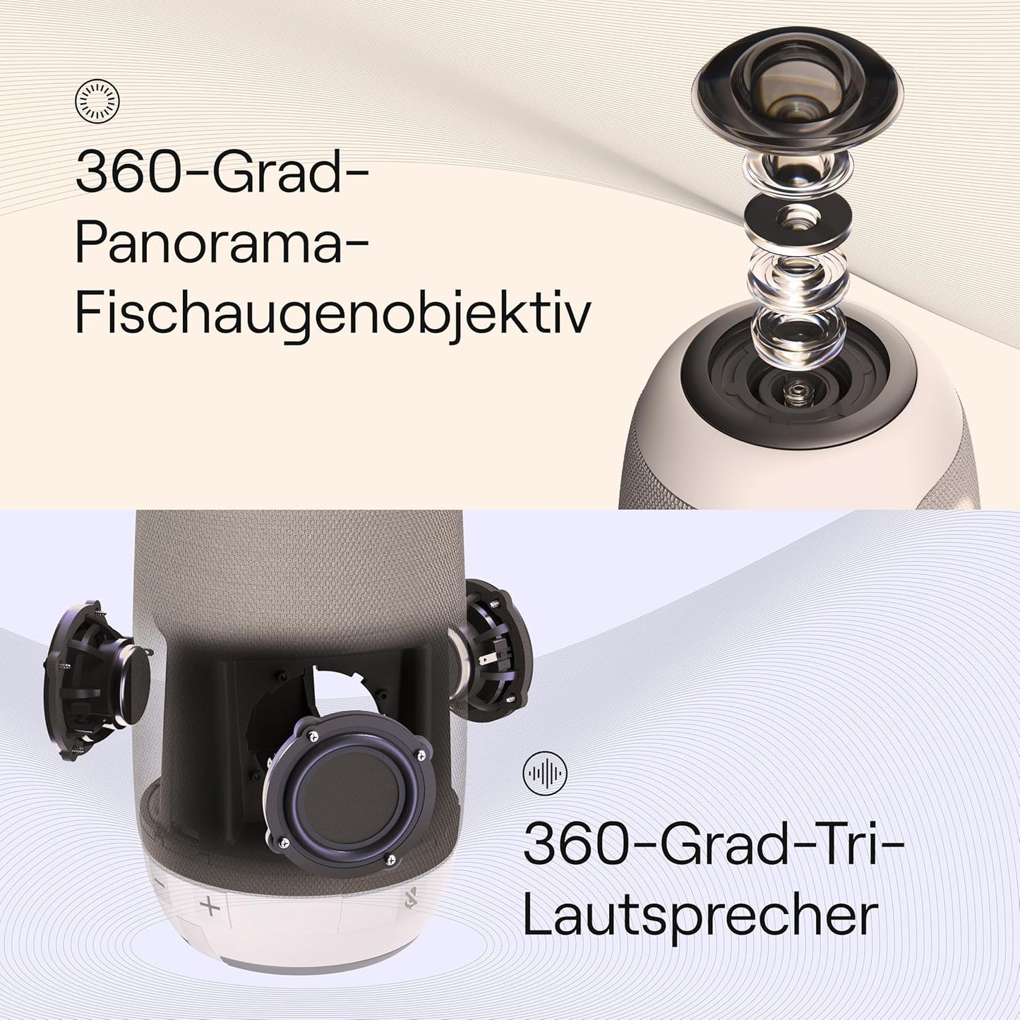 Meeting Owl 3 Videokonferenzkamera 360° HD, Meeting Owl 3 - Neu