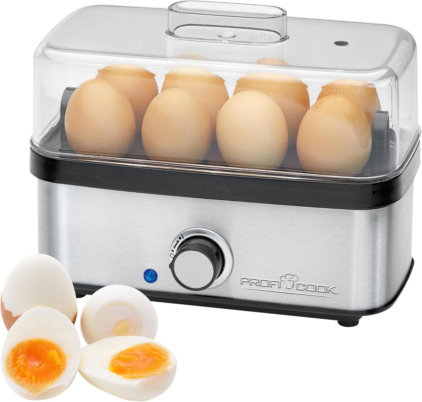 Eierkocher PC-EK 1275 mit Omelett-/Pochier-Funktion