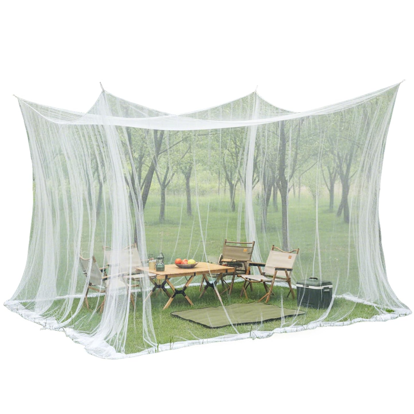 XXL Moskitonetz-Zelt, Weiss 300 x 300 x 250 cm 1