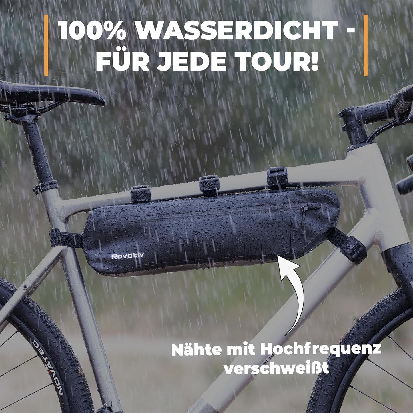 Bikepacking Rahmentasche, 46cm