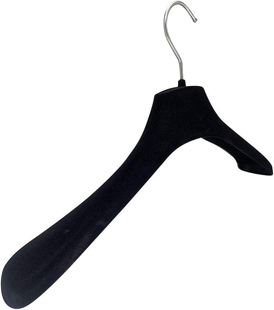 Samt-Kleiderbügel rutschfest (39 cm, breite Schulter), 39cm
