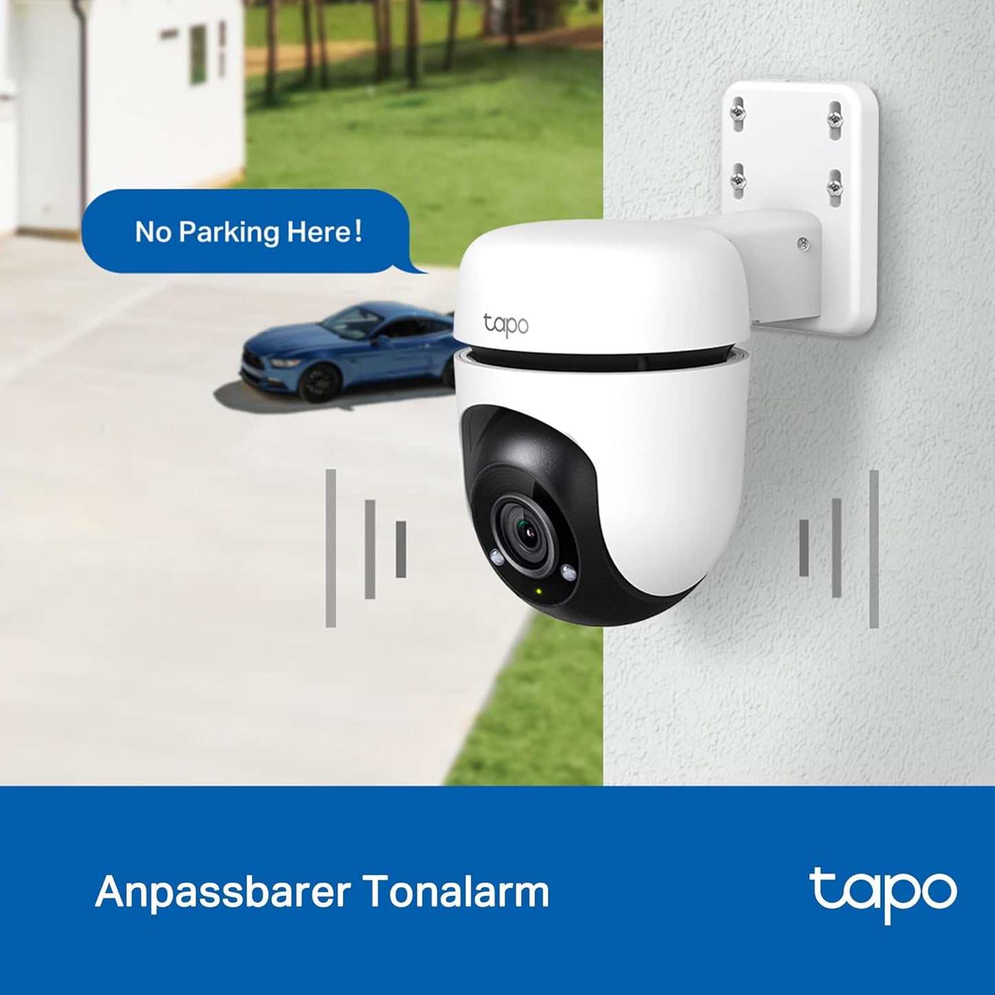 Tapo C500 FHD 360° Outdoor Kamera MicroSD, 2MP 360°