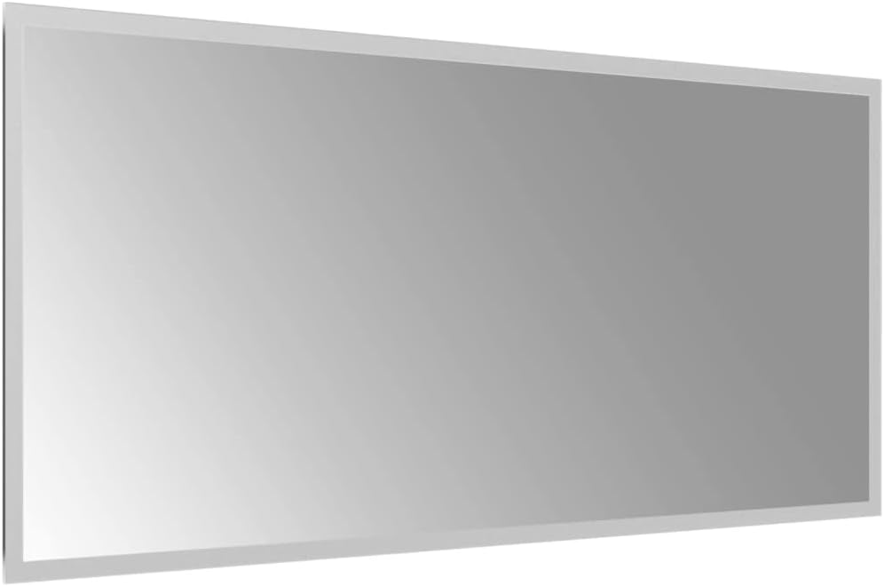 Badezimmerspiegel mit LED-Beleuchtung, 40 x 90 cm
