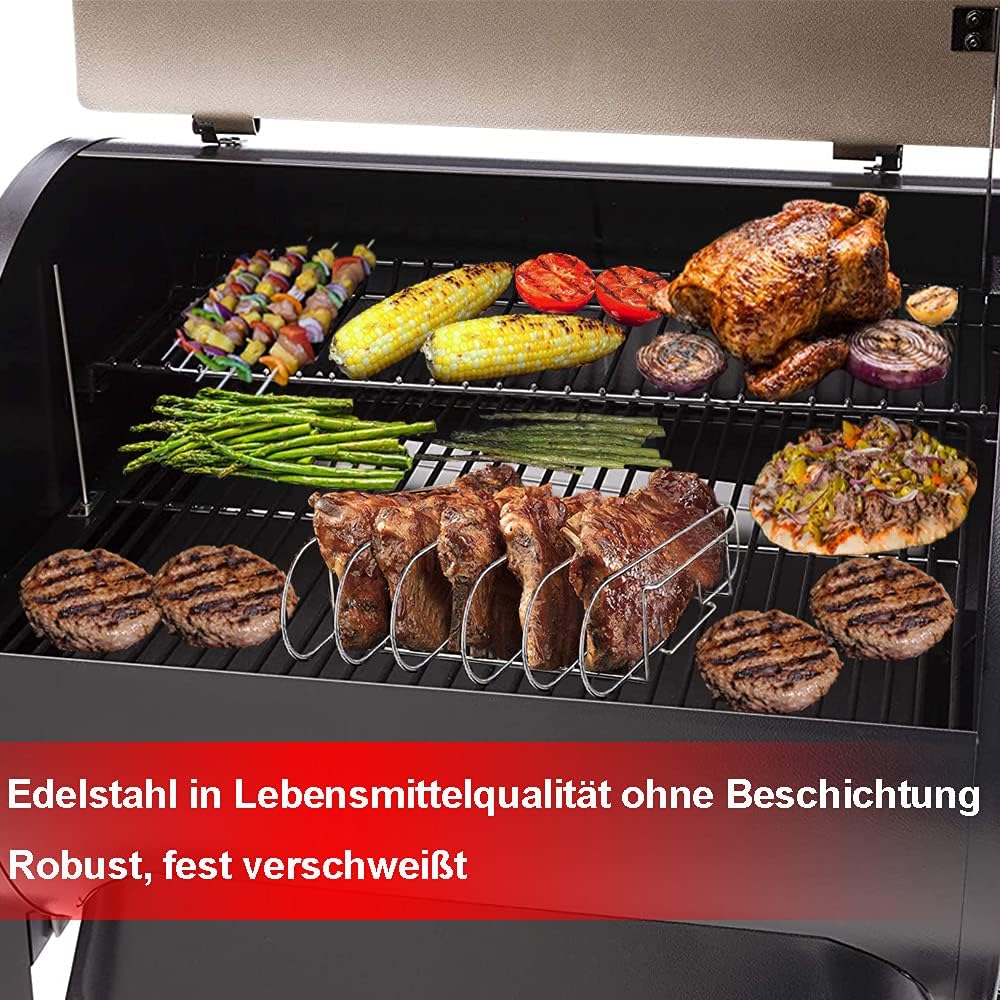 Spareribs-Halter für 5 Rippchen