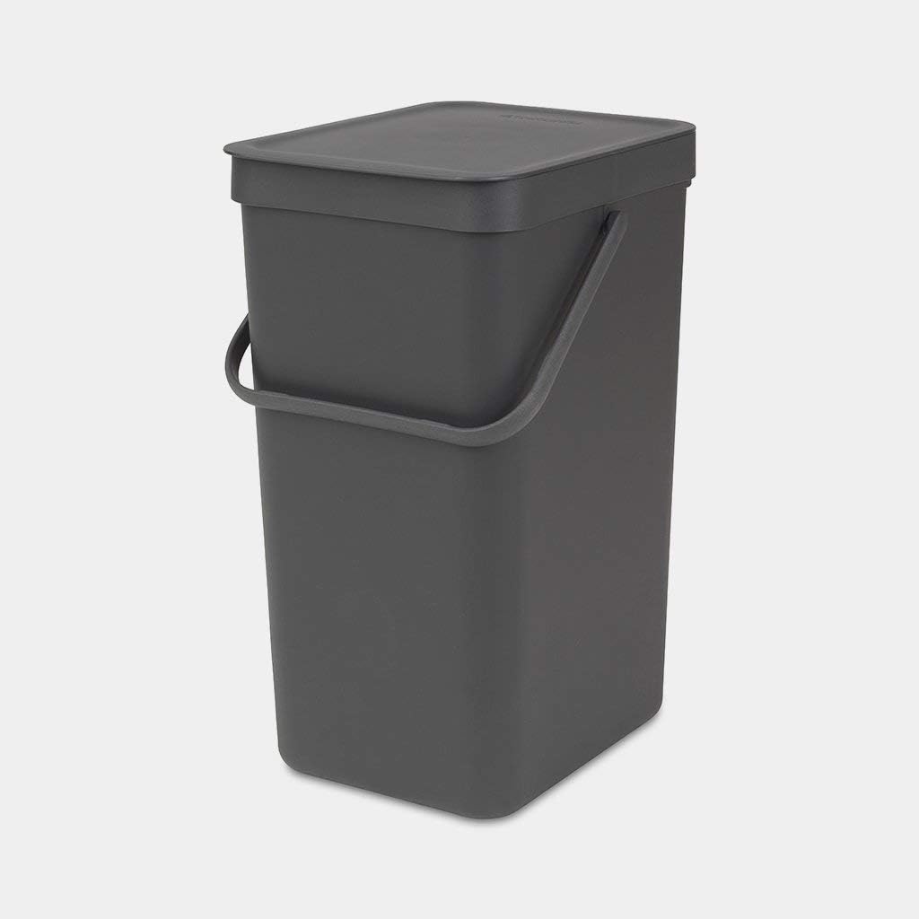 Sort & Go Mülleimer, Grey 16 Liter