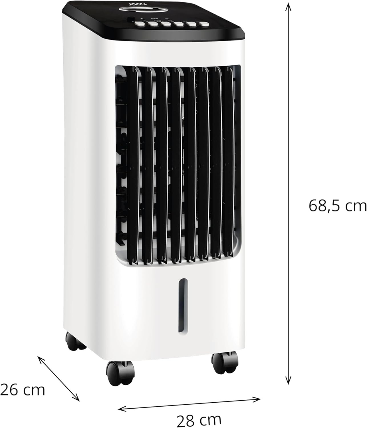 Verdunstungskühler mit Fernbedienung und Ionisator