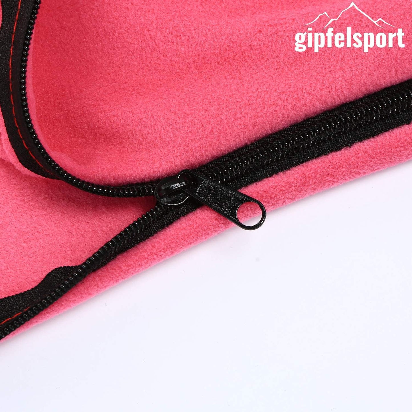 Mikrofaser-Deckenschlafsack, 185x150 cm, fuchsia
