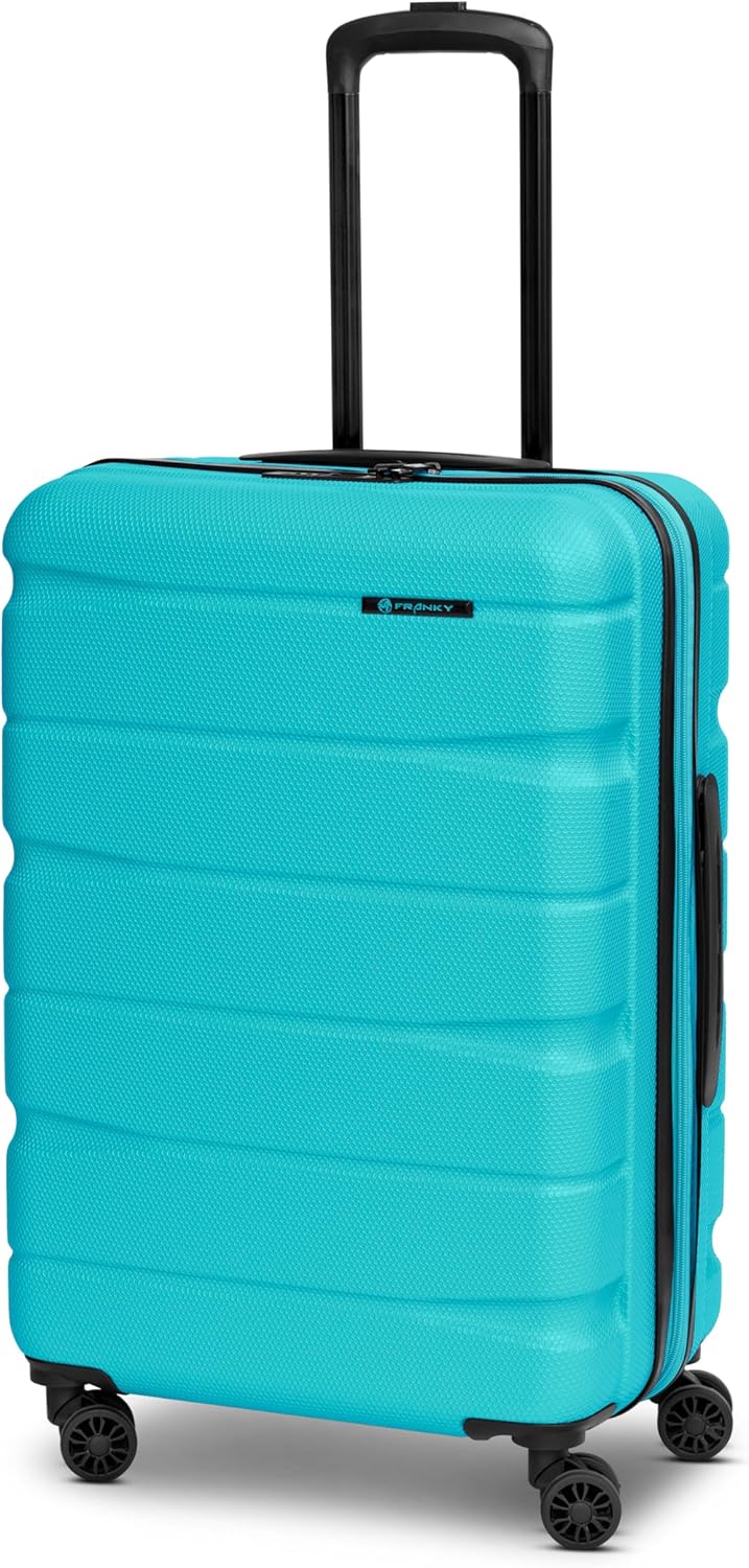 Munich 4.0 Hartschalenkoffer Set (3-teilig) mit Dehnfalte, Aqua Dull Kofferset (3-teilig) erweiterbar