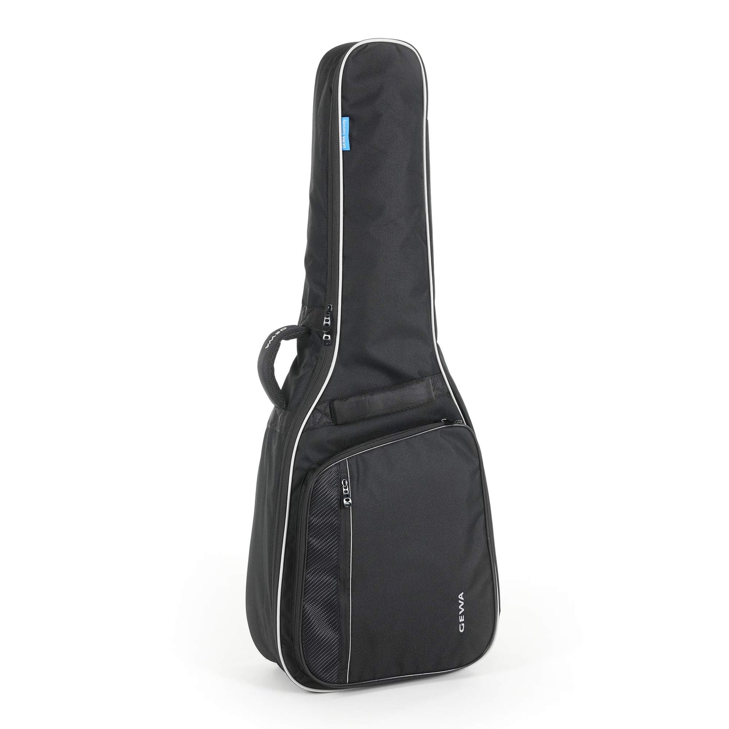 Gitarren Gig Bag Economy mit Polsterung, Konzertgitarre 4/4 Schwarz