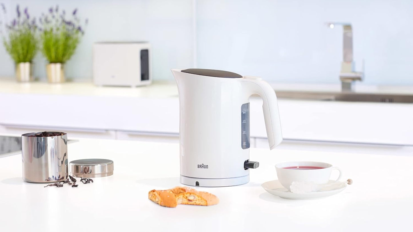 WK 3000 WH - Wasserkocher mit Anti-Kalk-Filter, Weiss