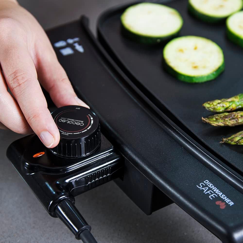 Elektrische Grillplatte Black&Water 2150, Black 2150W