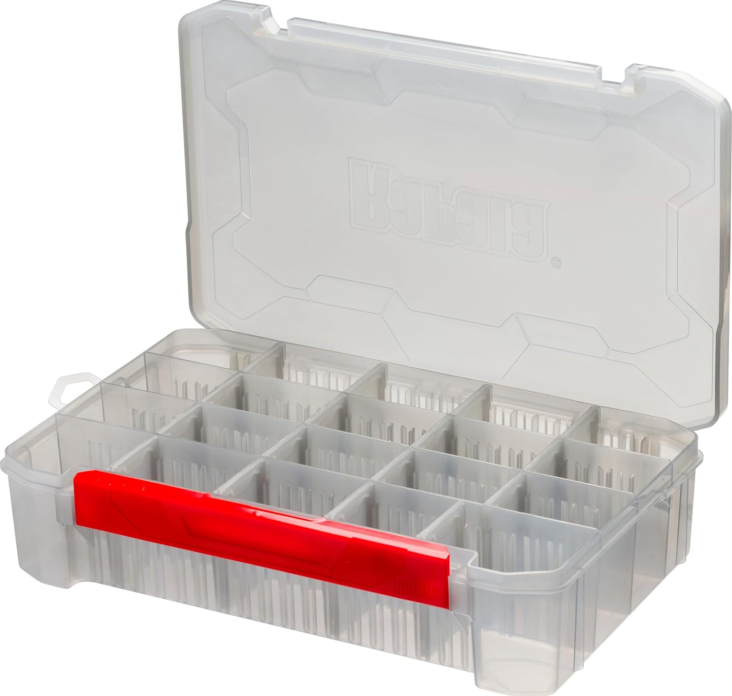 Stapelbare Angelbox inkl. Etiketten, Fach - Grosses Format Multi-coloured