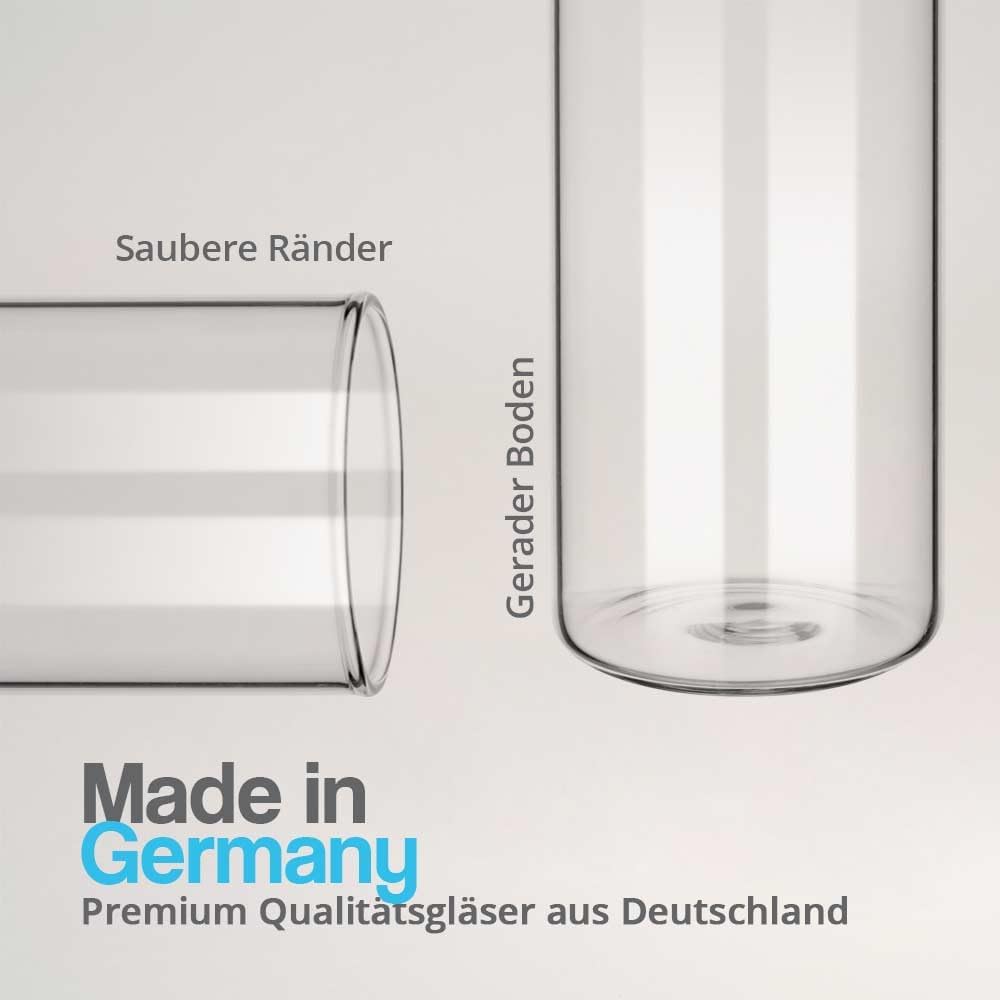 25er-Set Gewürzgläser mit Natur-Korken, 130 x Ø30 mm