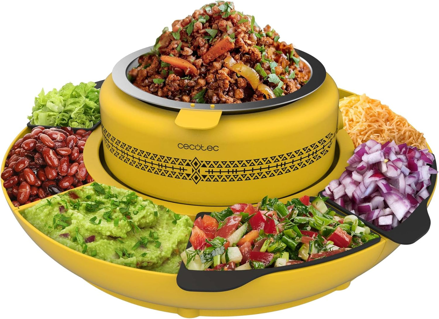 Taco Maker Andale mit 4 Fächern und Formen