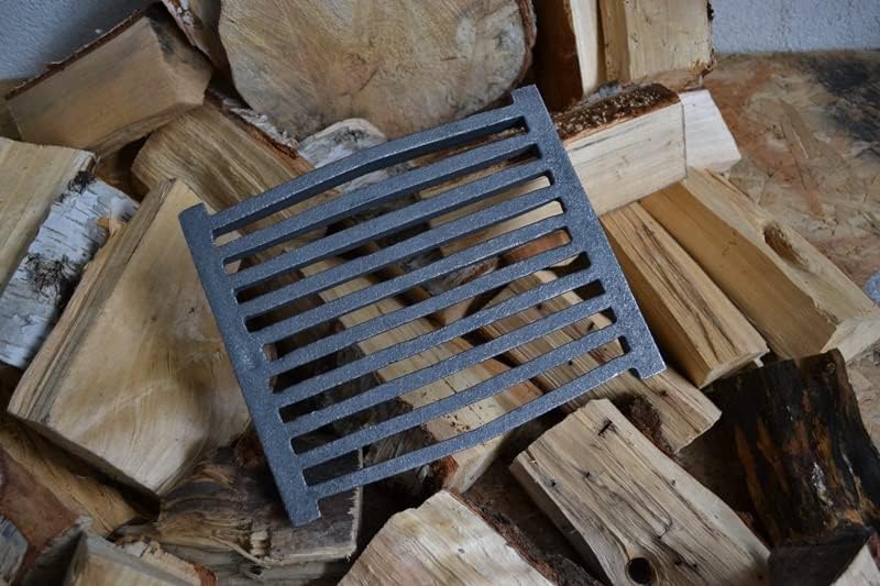 Ascherost für Kamin, Gusseisen 23,5 x 19,5 cm