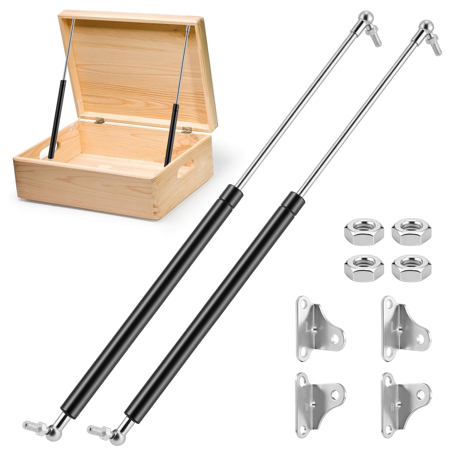 Gasdruckfedern 2er-Set, 50cm