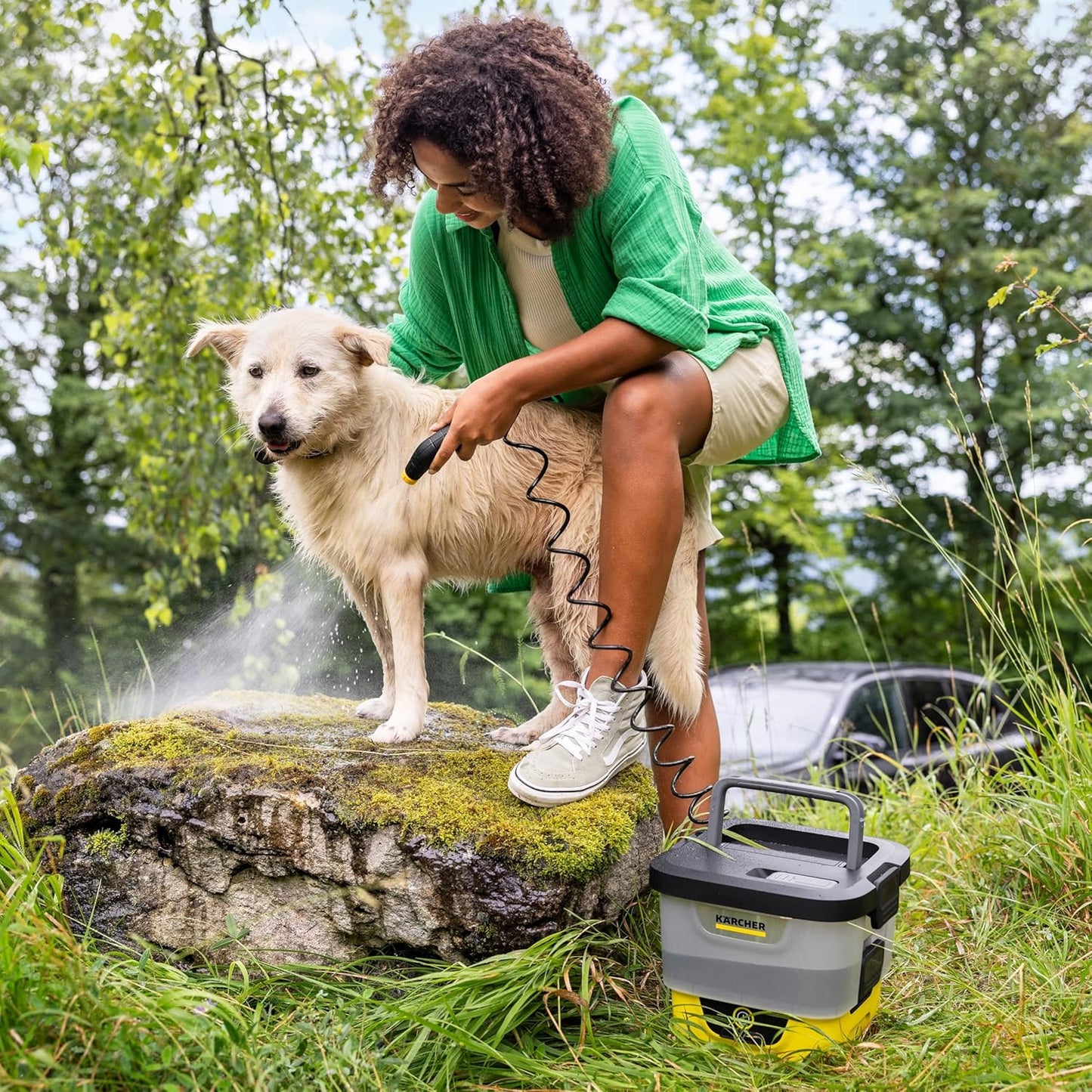 Mobiler Outdoor-Reiniger OC 4 + Pet Kit, OC 4 + Pet Kit