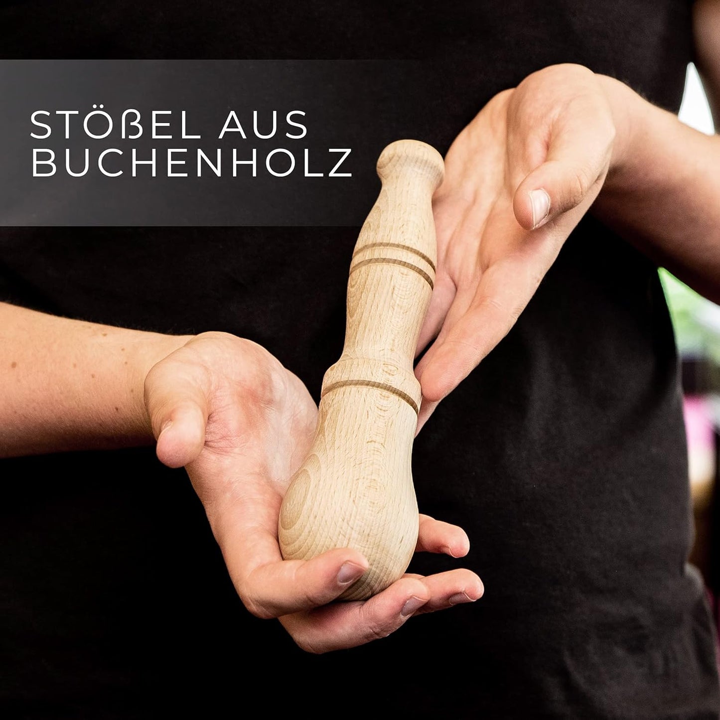 Genua Mörser mit Stössel, (ø 20 cm)