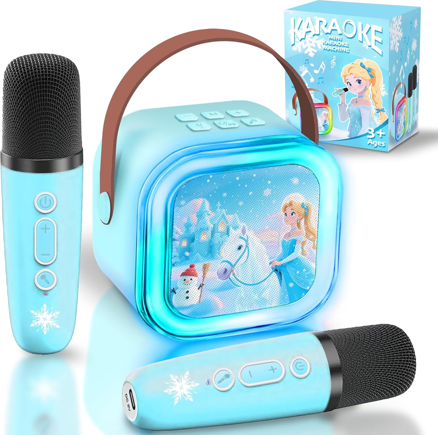 Kinder-Karaokemaschine mit 2 Mikrofonen
