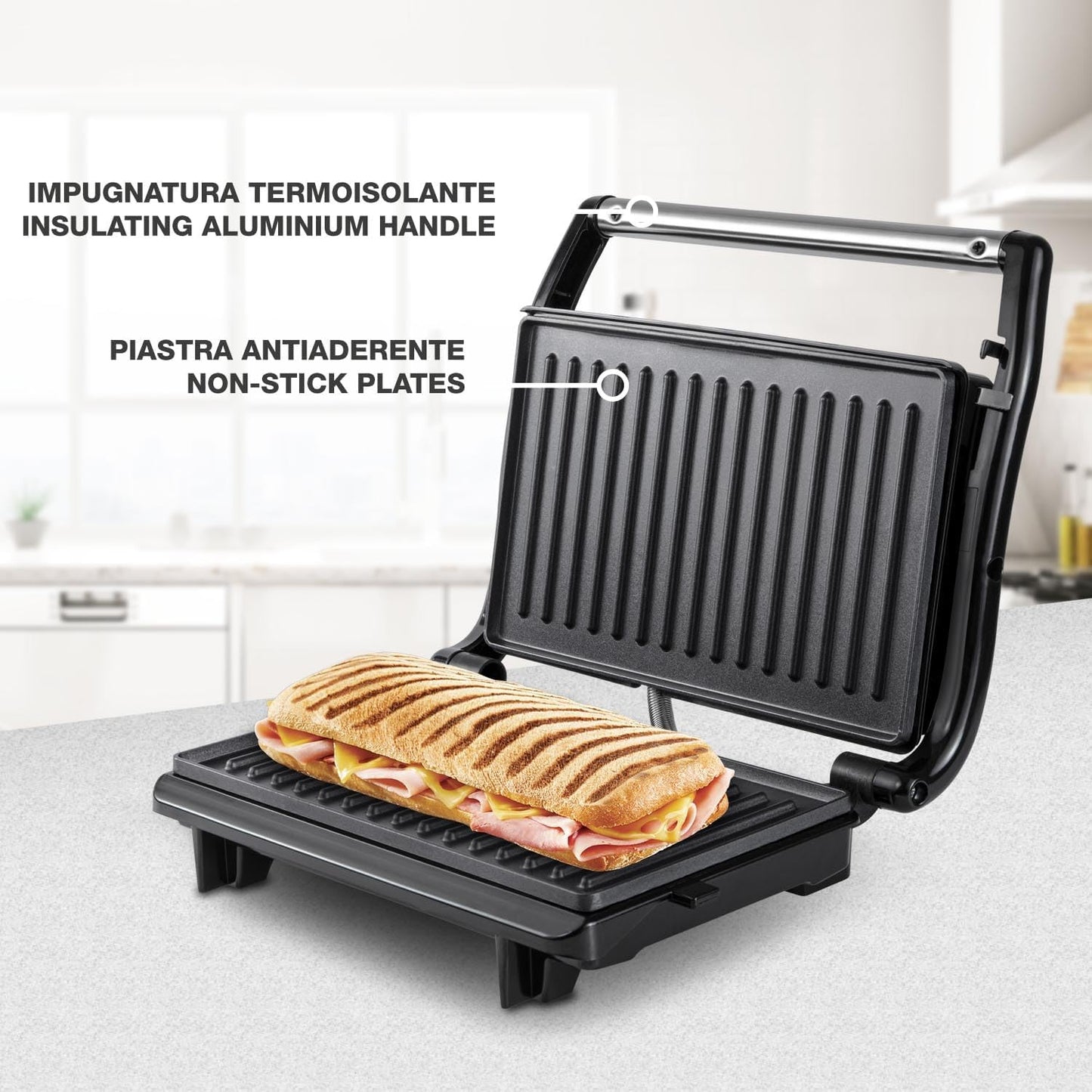 Kontaktgrill mit Antihaftbeschichtung
