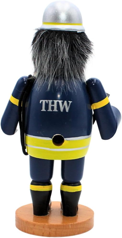 Räuchermann THW Helferfigur, Thw Helfer