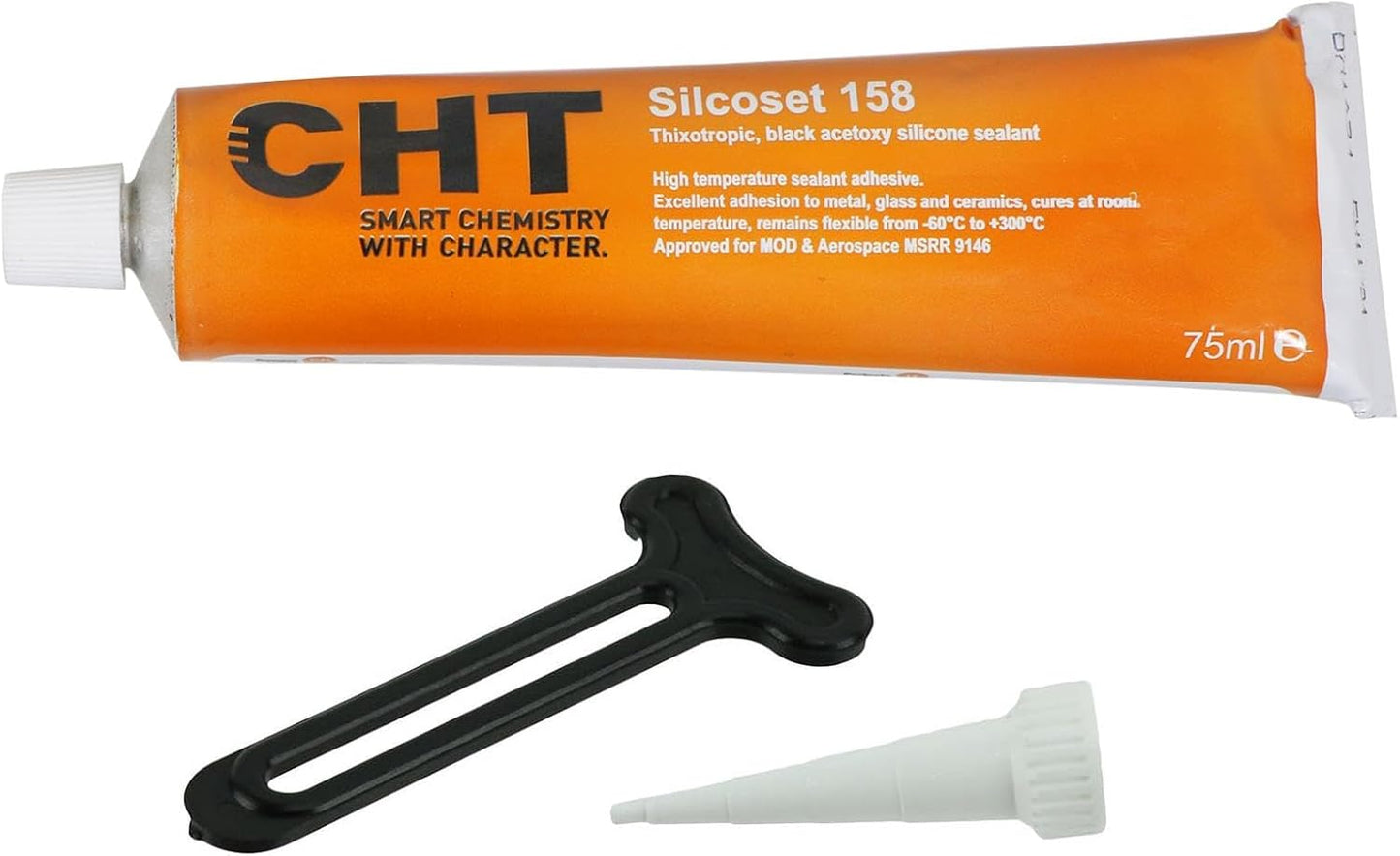 Silcpset 158 - Glastürkleber für hohe Temperaturen