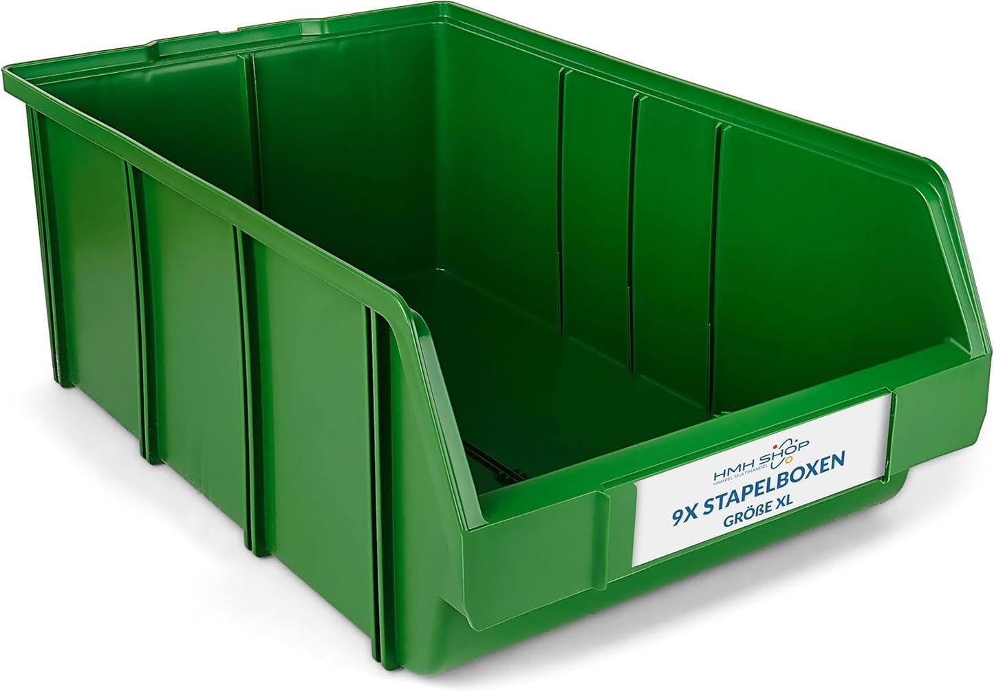 9er-Pack Sichtlagerboxen