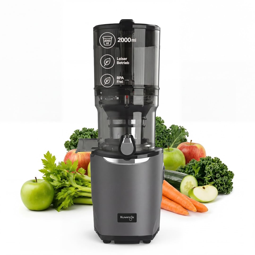 Kaltpressentsafter AUTO9, Matte Pearl Black