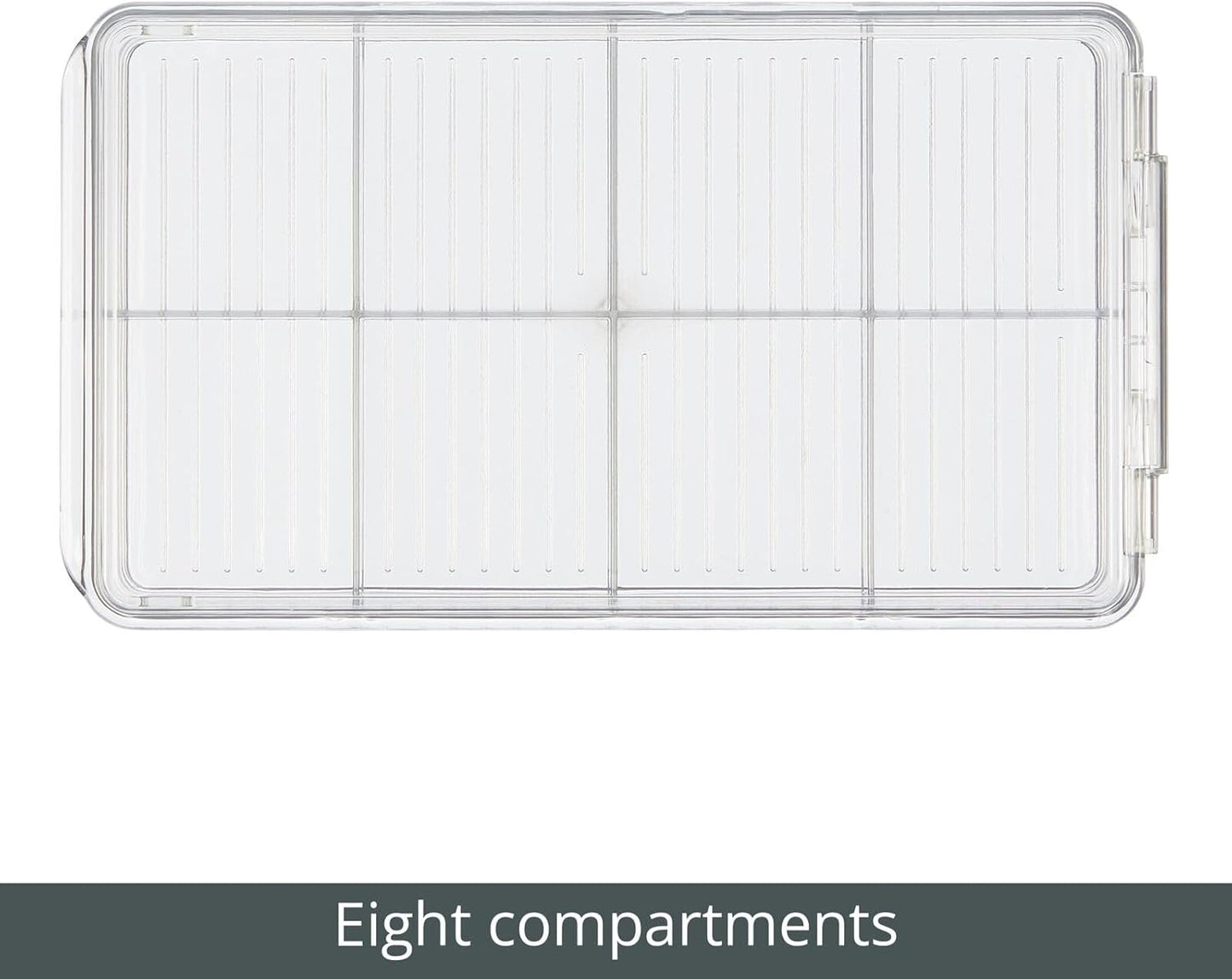 Küchen-Organizer Teebox-Set (2 Stück, 8 Fächer)