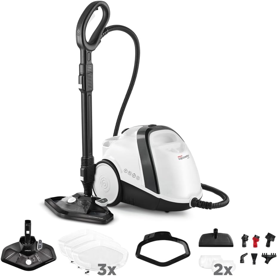 Vaporetto Smart 120 - Dampfreiniger, 14 Zubehöre