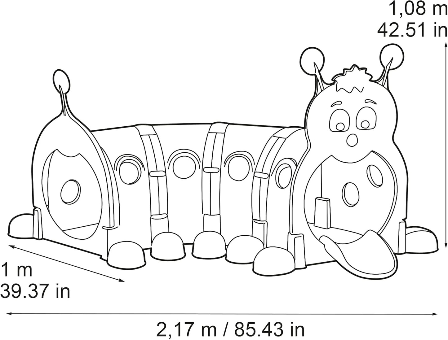 Kinder-Sporttunnel